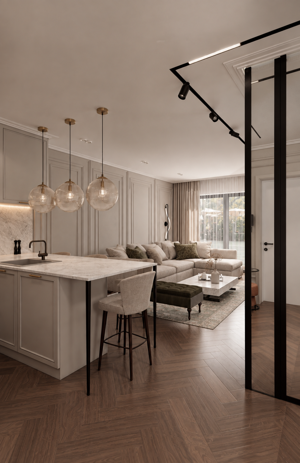 Kitchen-living